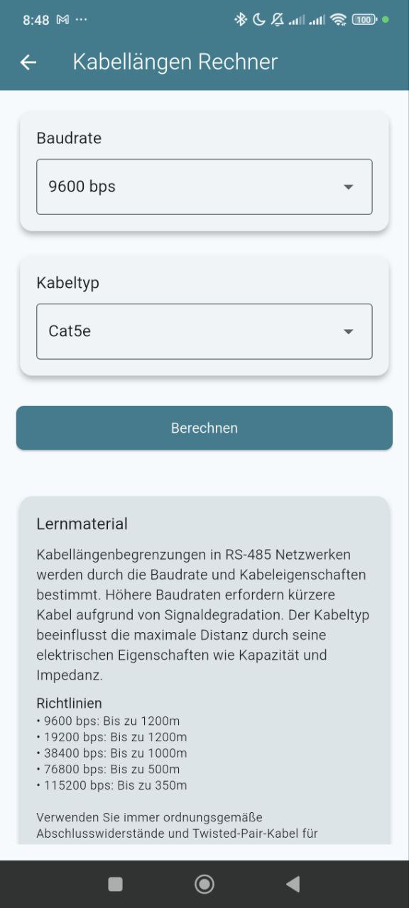 Cable Length Calculator